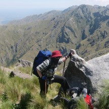 View from the way to the top of Cerro Champaqui